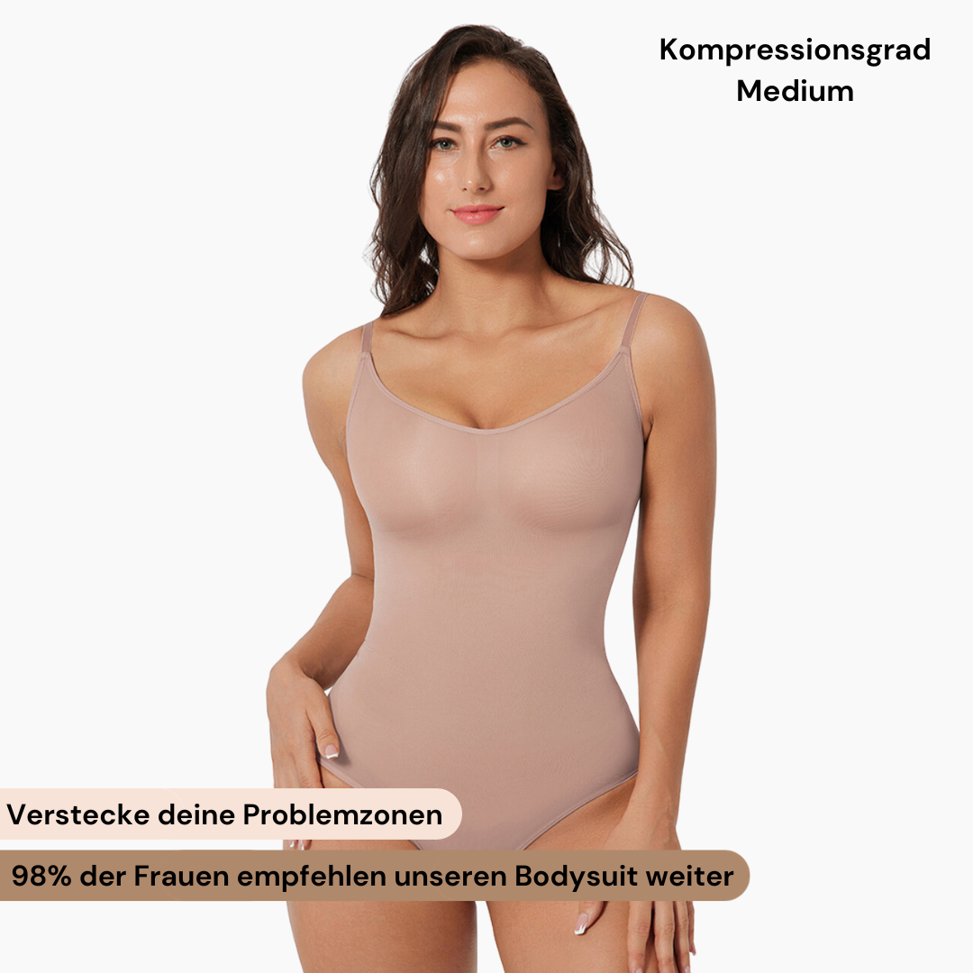 Bodysuit sculpterende shapewear met slip