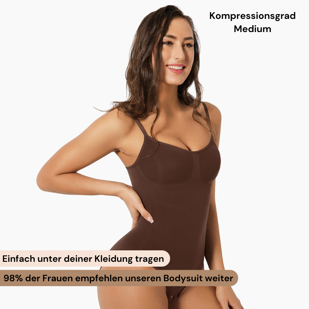 Bodysuit sculpterende shapewear met slip